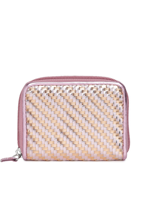 

Accessorize Pink & Silver-Toned Embellished Purse