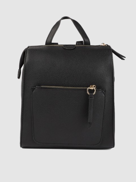 

Accessorize Women Black Solid Backpack