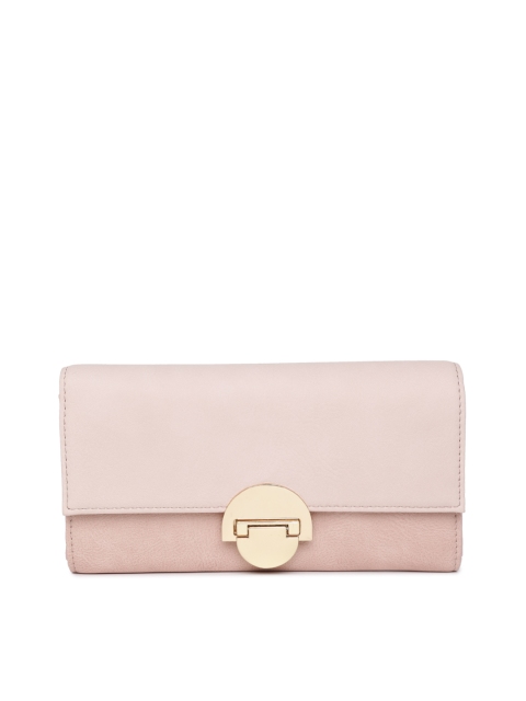 

Accessorize Women Pink Solid Two Fold Wallet