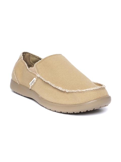 

Crocs Men Khaki Slip-On Sneakers