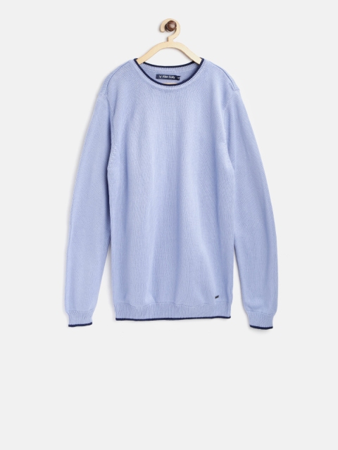 

Allen Solly Junior Boys Blue Solid Pullover