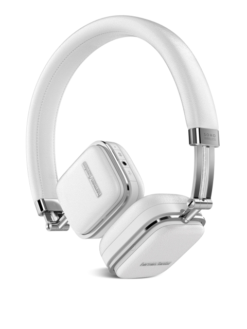 

Harman Kardon Unisex White Soho Wireless On-Ear Headphones