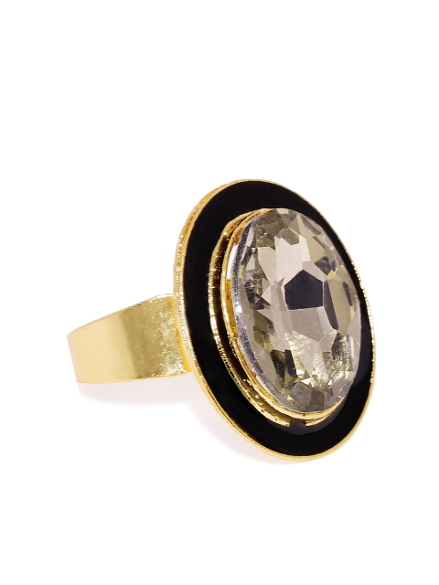

Pipa Bella Women Gold-Toned Finger Ring