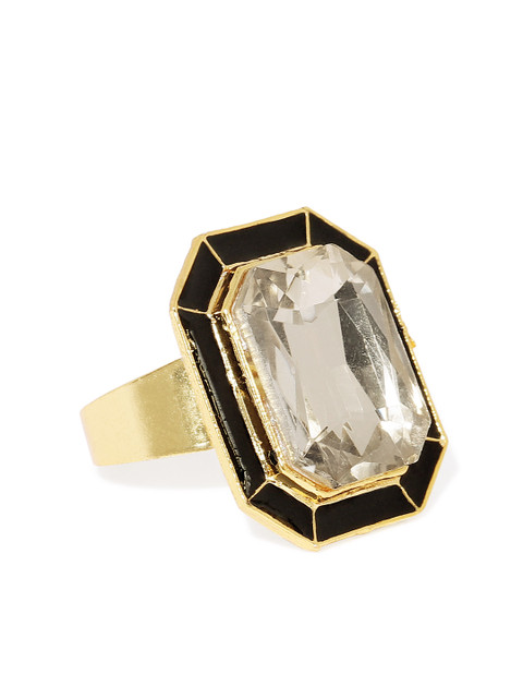 

Pipa Bella Women Gold-Toned Finger Ring