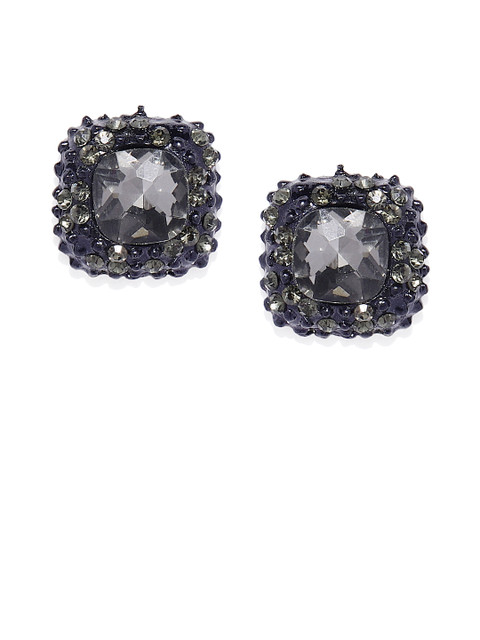 

Pipa Bella Black Contemporary Studs