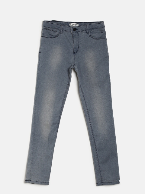 

Allen Solly Junior Boys Blue Regular Fit Mid-Rise Clean Look Jeans