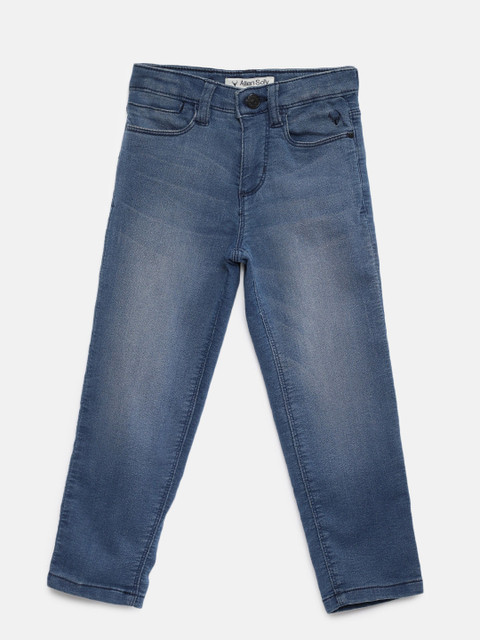 

Allen Solly Junior Boys Blue Slim Fit Mid-Rise Clean Look Stretchable Jeans