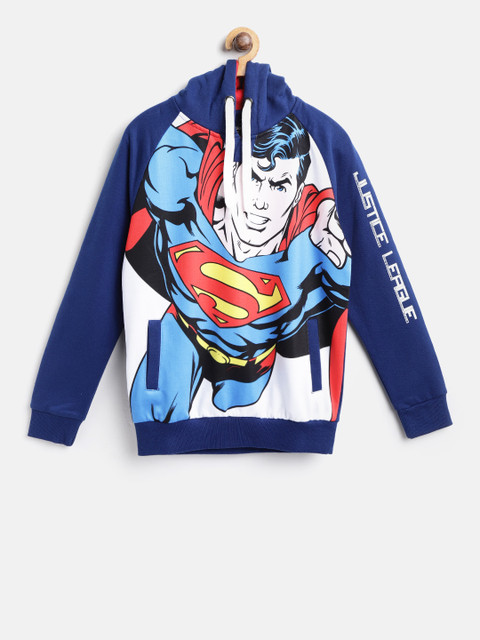 

Allen Solly Junior Boys Blue Printed Sweatshirt