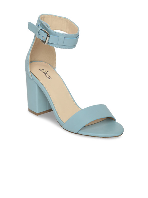 

ESTATOS Women Blue Solid Heels