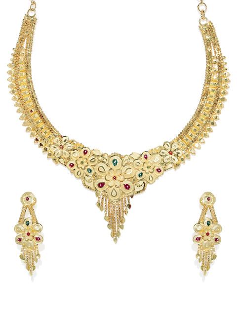 

Spargz Gold-Plated Embellished Jewellery Set