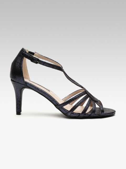 

DOROTHY PERKINS Women Navy Blue Solid Heels