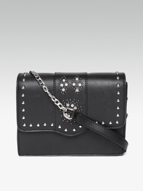 

DOROTHY PERKINS Black Embellished Sling Bag