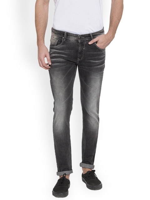 

SPYKAR Men Black Skinny Fit Low-Rise Clean Look Jeans