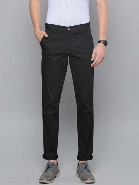 

Louis Philippe Sport Men Black Slim Fit Solid Regular Trousers