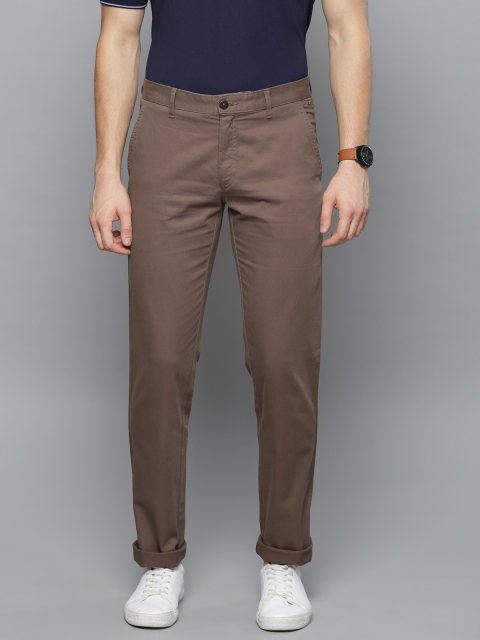 

Louis Philippe Sport Men Brown Slim Fit Solid Chinos
