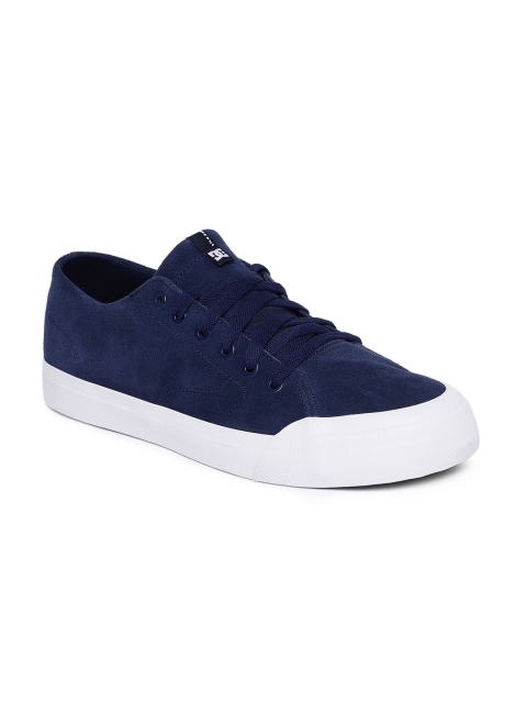 

DC Men Navy Blue EVAN LO Suede Sneakers