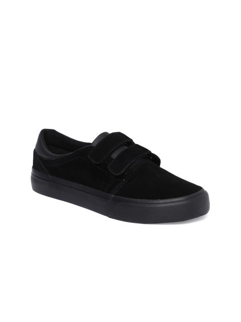 

DC Women Black Suede Sneakers