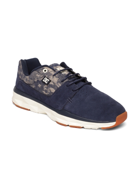 

DC Men Navy Blue PLAYER Suede Sneakers