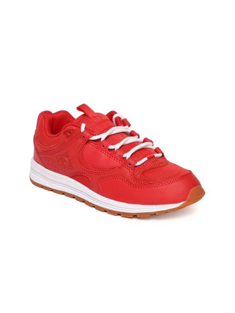 

DC Women Red KALIS LITE Leather Sneakers