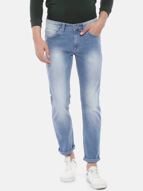 

SPYKAR Men Blue Rover Slim Fit Low-Rise Clean Look Stretchable Jeans