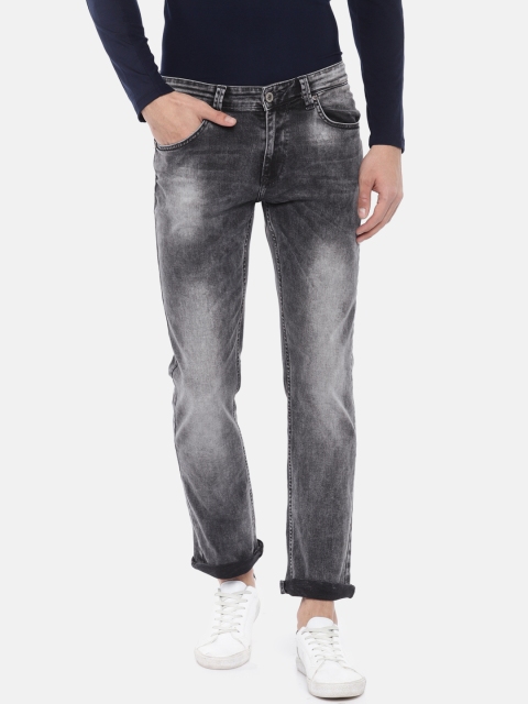 

SPYKAR Men Grey Tapered Fit Low-Rise Clean Look Stretchable Jeans