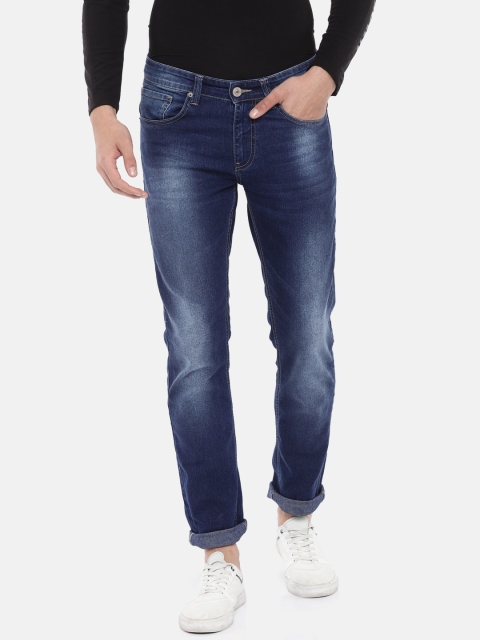 

SPYKAR Men Blue Rover Slim Fit Low-Rise Clean Look Stretchable Jeans