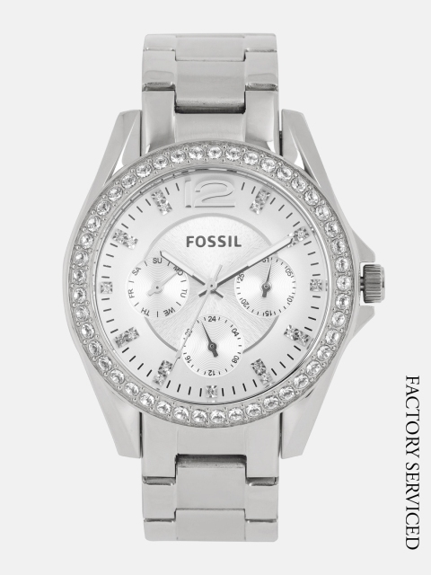 

Fossil Women Silver-Toned Analogue Watch ES3202_Factory_Service_Watches_