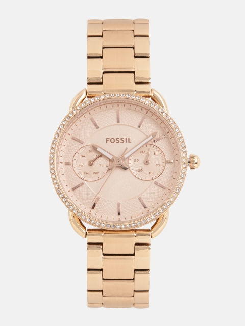 

Fossil Women Rose Gold Factory Serviced Analogue Watch ES4264I