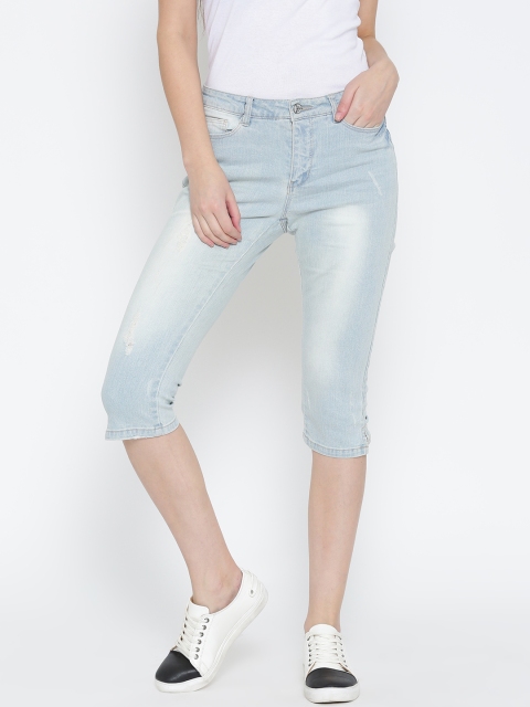 

Vero Moda Women Blue Capris