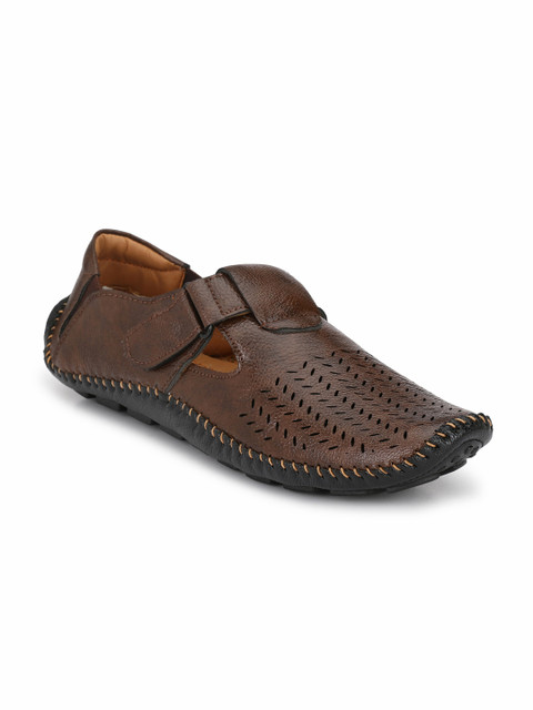 

Fentacia Men Brown Shoe-Style Sandals