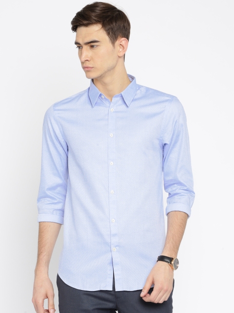 

Jack & Jones Blue Slim Fit Casual Shirt