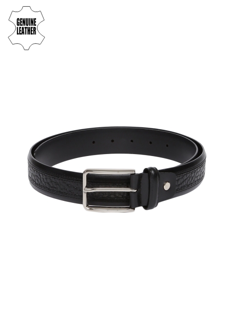 

Park Avenue Men Brown & Black Genuine Leather Textured Belt