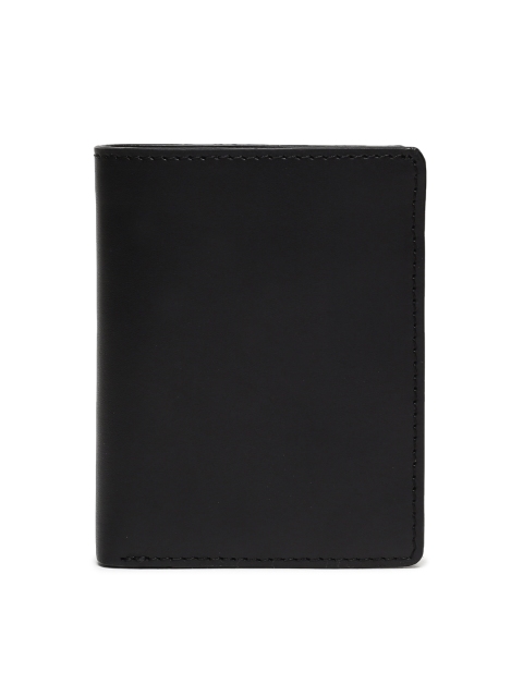 

Raymond Men Black Solid Two Fold Wallet