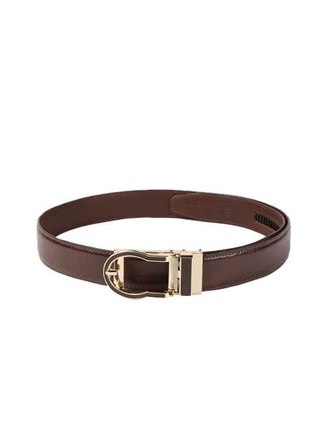

Park Avenue Men Brown Leather Formal Belt
