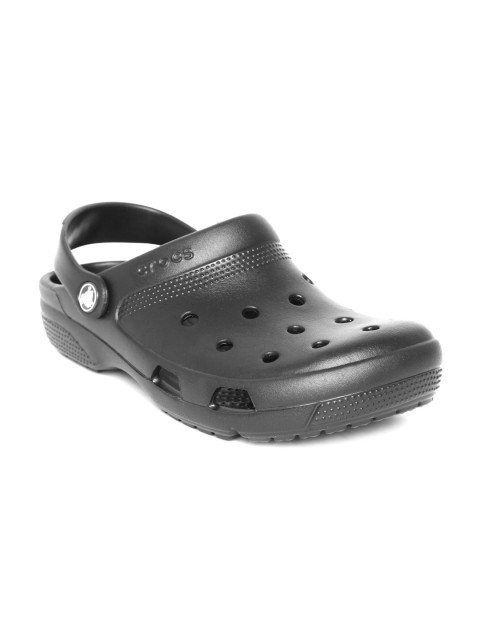 

Crocs Unisex Black Solid Clogs