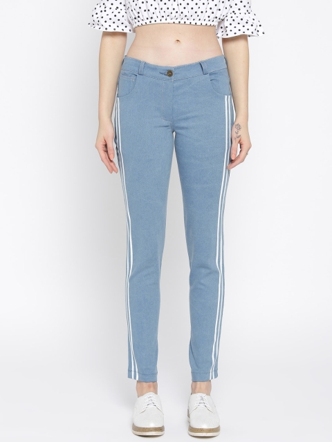 

Rider Republic Women Blue Slim Fit Mid-Rise Clean Look Stretchable Jeans