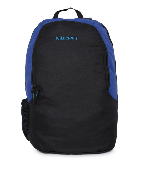 

Wildcraft Unisex Blue & Black Colourblocked Backpack