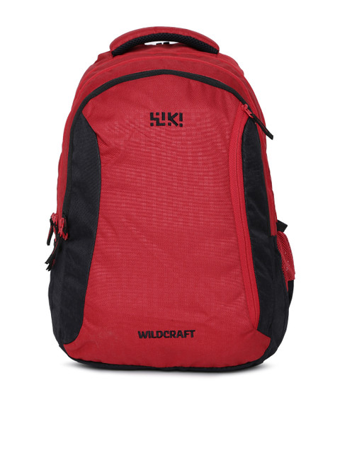 

Wildcraft Unisex Red Solid Backpack