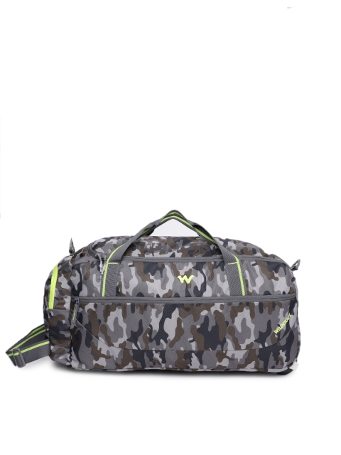 

Wildcraft Unisex Black & Grey Rover 2 Trolley Duffel Bag