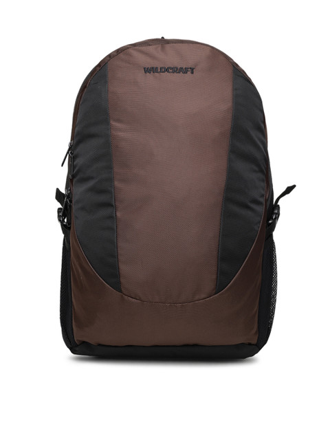 

Wildcraft Unisex Brown Solid Backpack