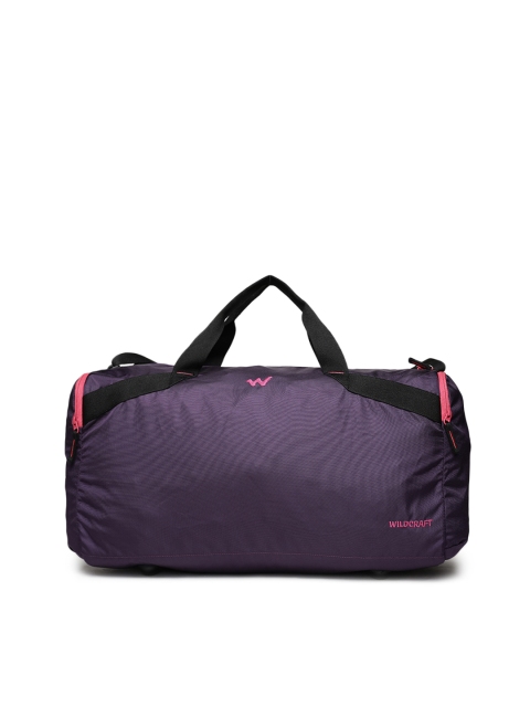 

Wildcraft Unisex Purple Solid Wend M Duffel Bag