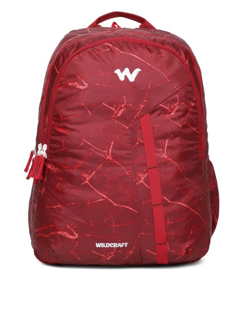 

Wildcraft Unisex Red Printed 4 Cracks Backpack