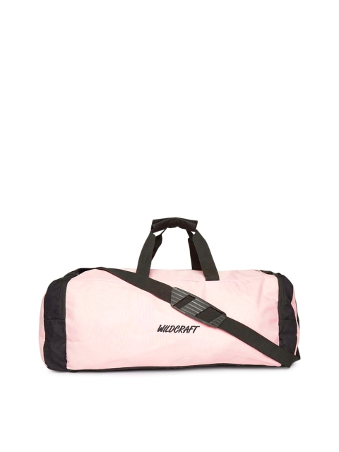 

Wildcraft Unisex Pink & Black Duffle Bag