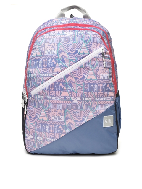 

Wildcraft Unisex Purple Graphic Backpack