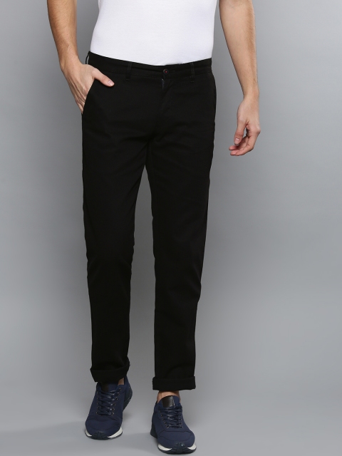 

Louis Philippe Sport Men Black Slim Fit Solid Trousers