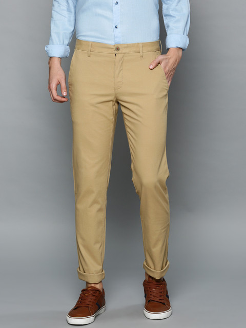 

Louis Philippe Sport Men Khaki Slim Fit Steven Solid Chinos