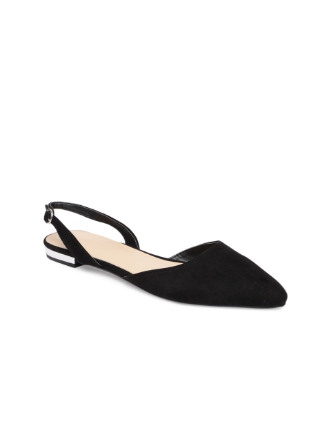 

FOREVER 21 Women Black Solid Mules
