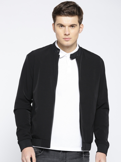 

Blackberrys Men Black Solid Bomber