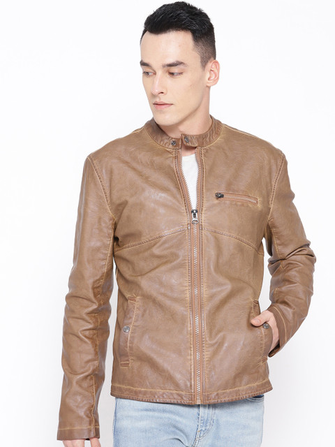 

Blackberrys Men Brown Solid Tailored Jacket