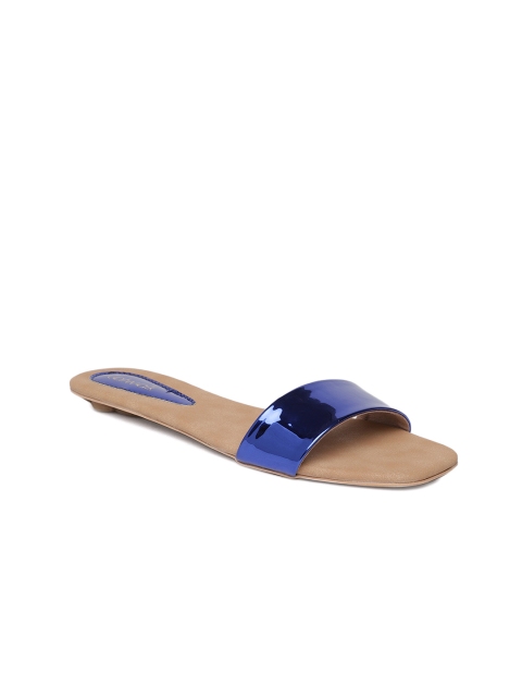 

Catwalk Women Blue Solid Open Toe Flats